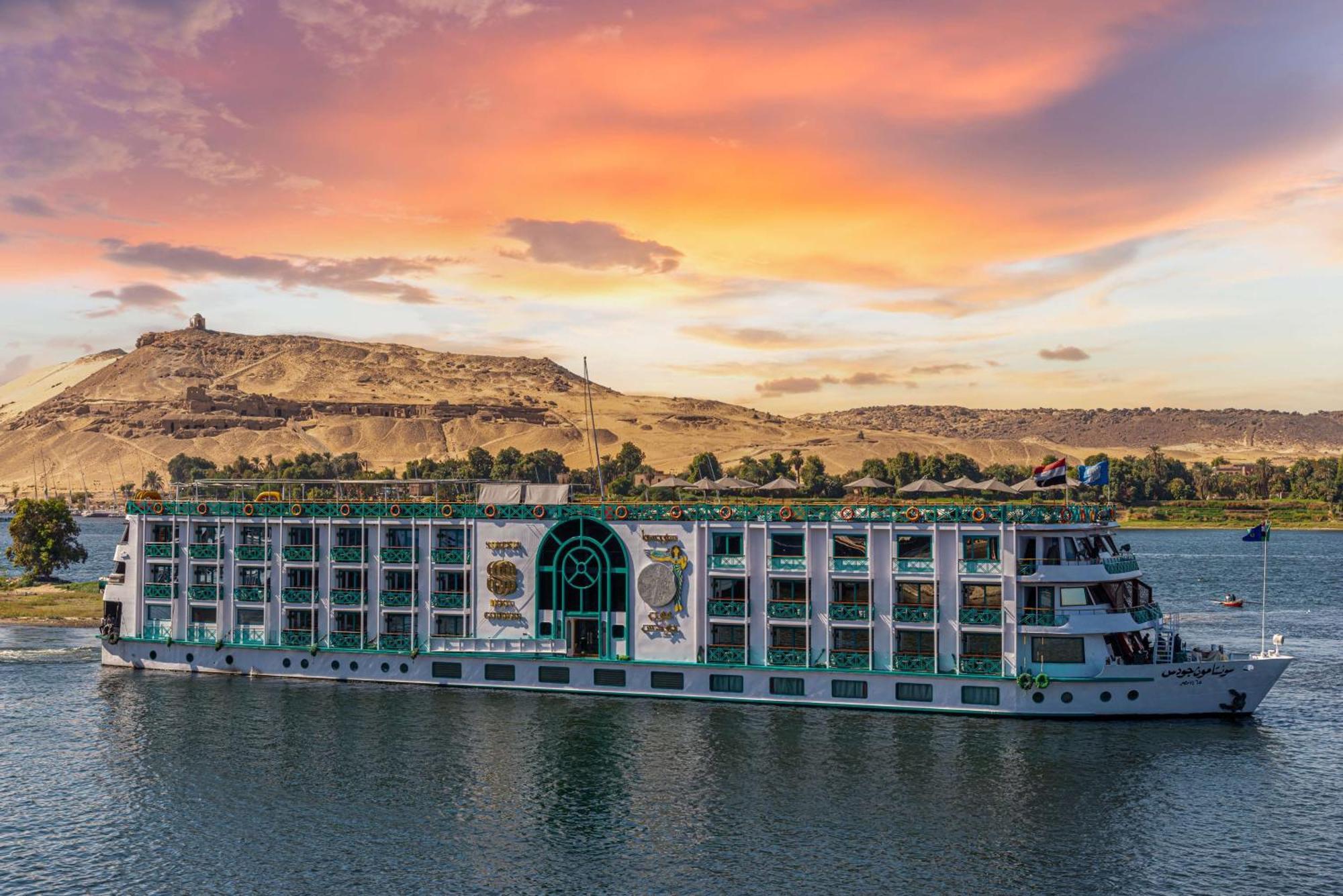 Sonesta Moon Goddess Cruise - From Aswan To Luxor - 03 & 07 Nights Every Friday Hotel Exterior foto